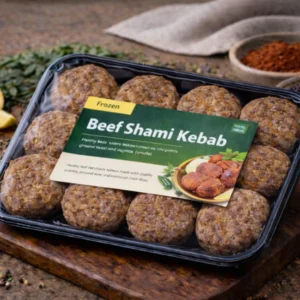 Beef shami kebabs frozen halal made with quality beef