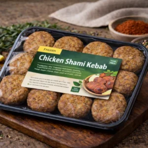 Frozen chicken shami kebabs halal made from desi chicken