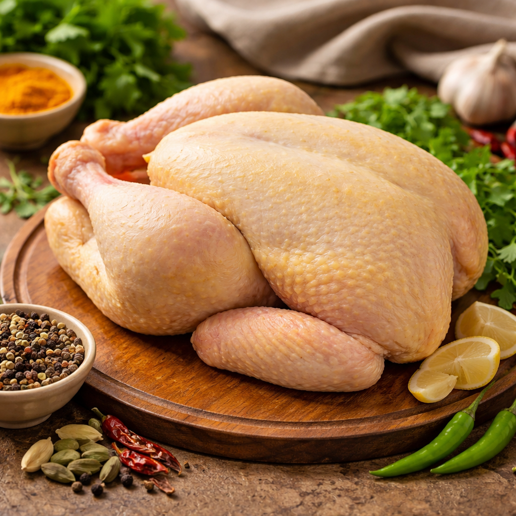 Whole Desi Chicken — Fresh