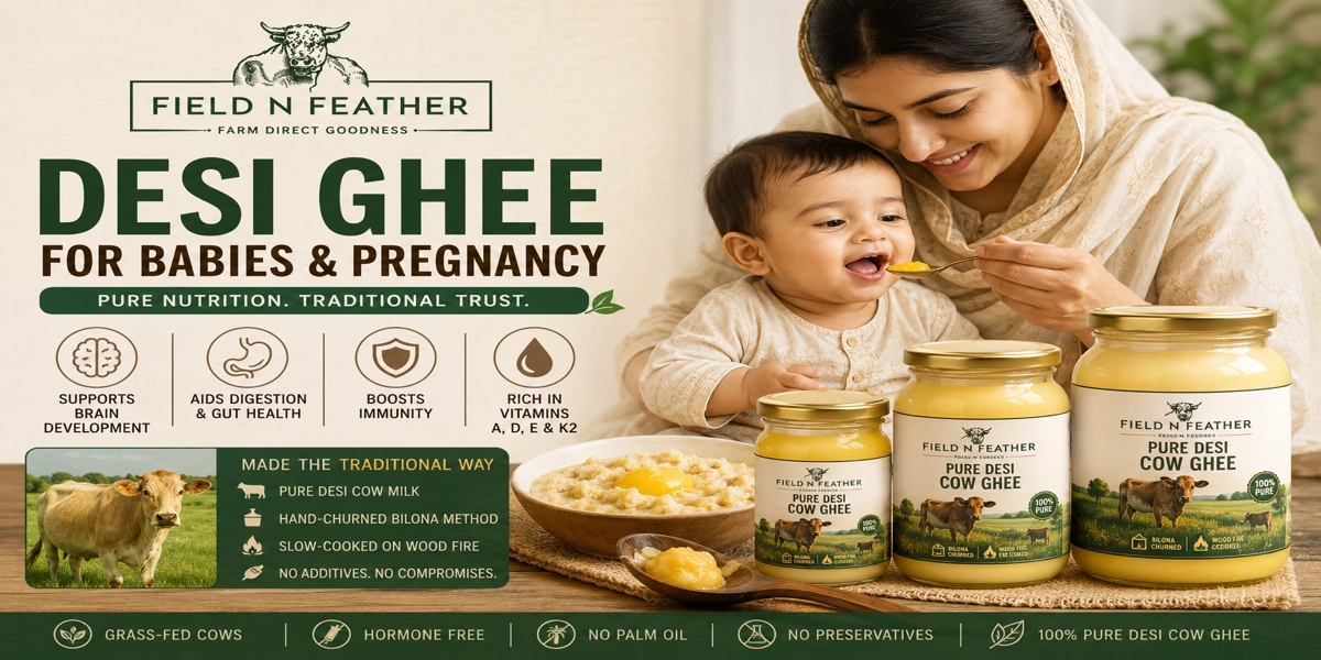 Desi Ghee for Babies