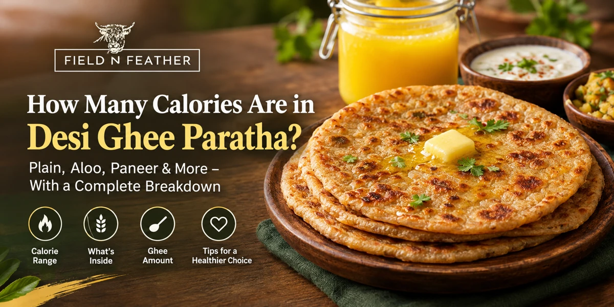 Desi Ghee Paratha Calories
