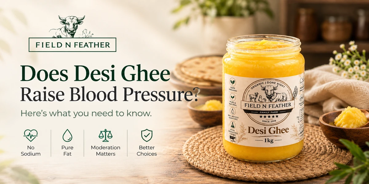 Does desi ghee increase blood pressure